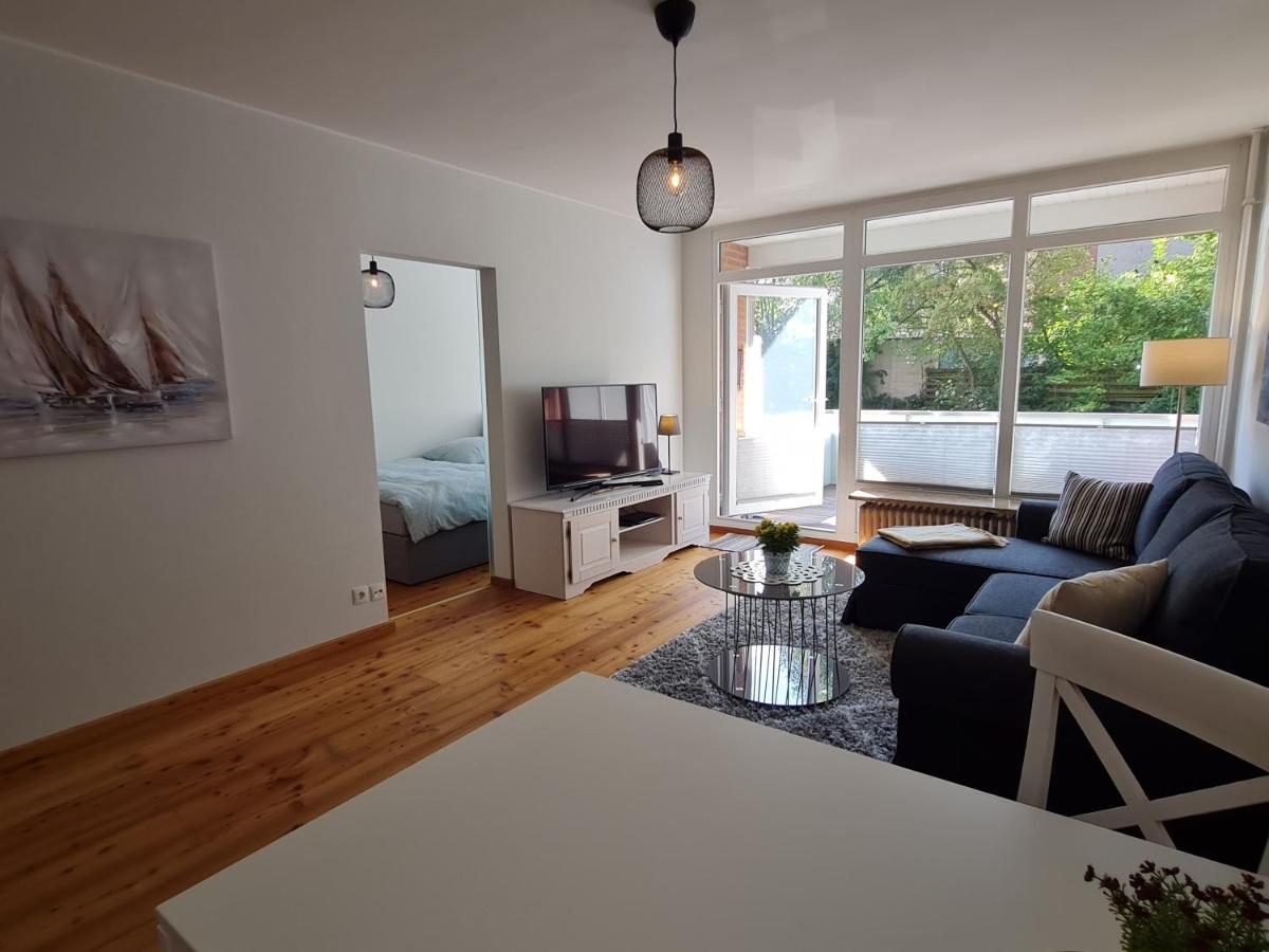 Wohnung Fleethoern - Zentral, Ruhig, Mit Parkplatz Und Balkon Kiel Exterior photo